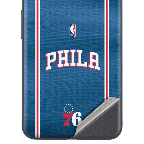NBA Philadelphia 76ers Jersey Google Pixel 5a Skin